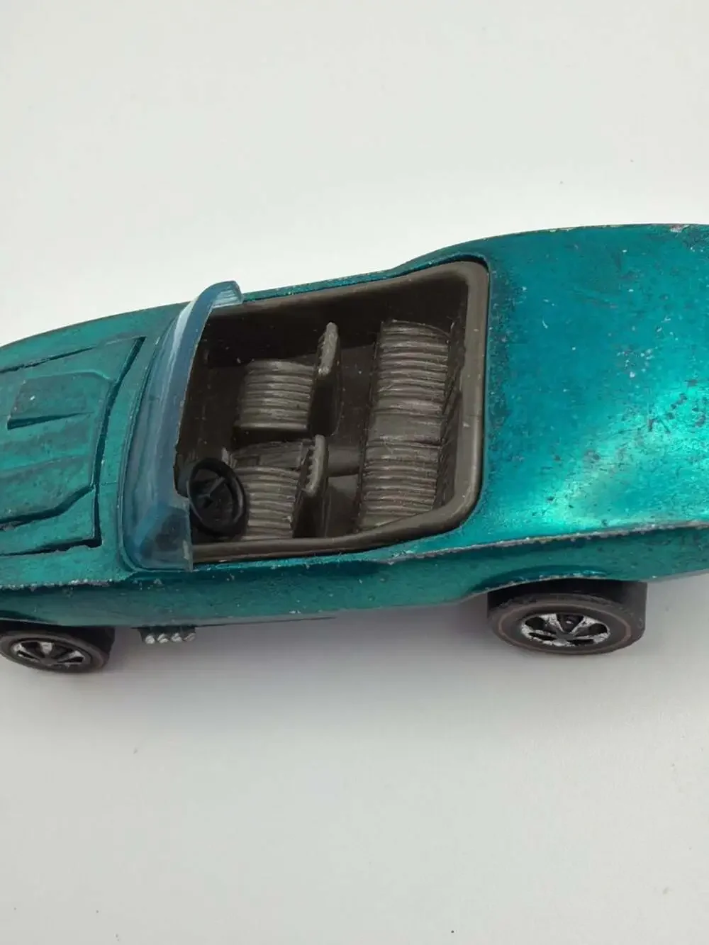 Hot Wheels Vintage Redline 1967 Custom Firebird Convertible Aqua